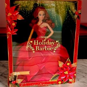 Barbie Signature 2022 Holiday Doll With Red Hair, Collectible Series LAST ONE